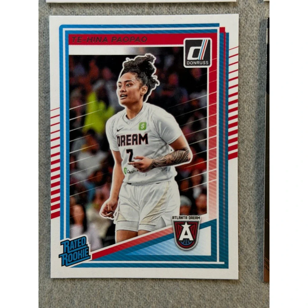 2025 Panini Te-Hina Paopao WNBA RC 8 Card Lot Donruss Prizm Holo Dream